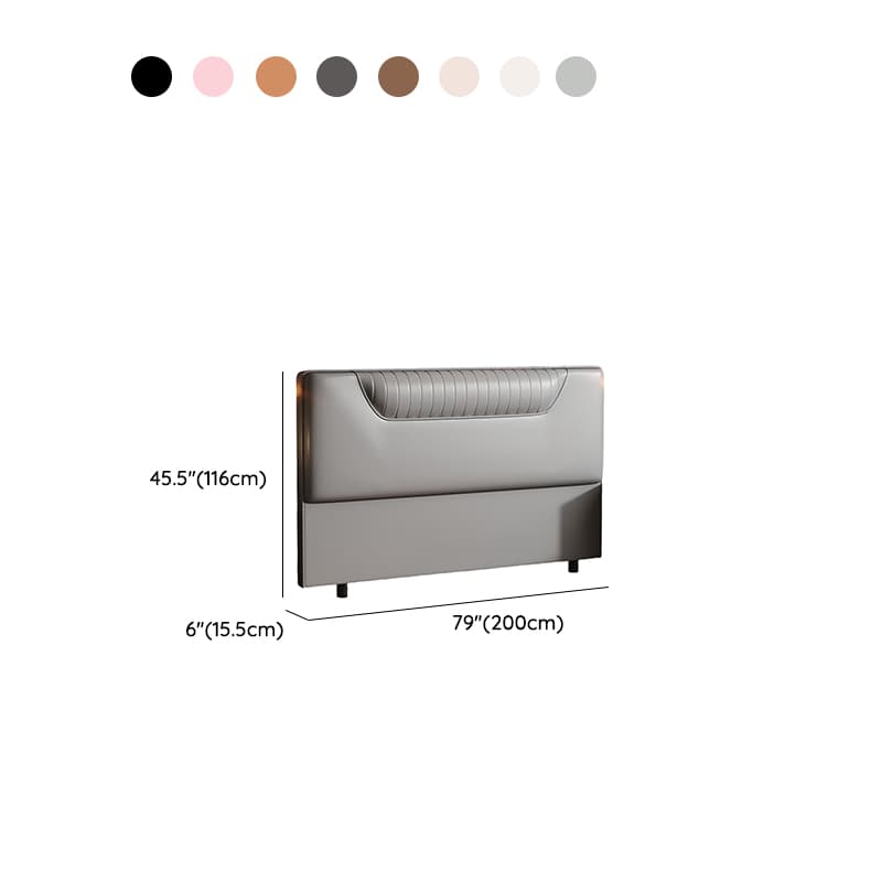 Simplistic Panel Headboard in Pine Wood with No Distressing, Rectangular Shape for King/Queen/Full Bed, Featuring Sponge Upholstery and Standard Height - image 16