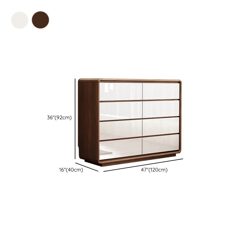 Modish Raw Wood Square Double Dresser/Bachelor Chest/Wardrobe Chest with 6 Drawers/7 Drawers/5 Drawers in Horizontal/Vertical Orientation - image 18