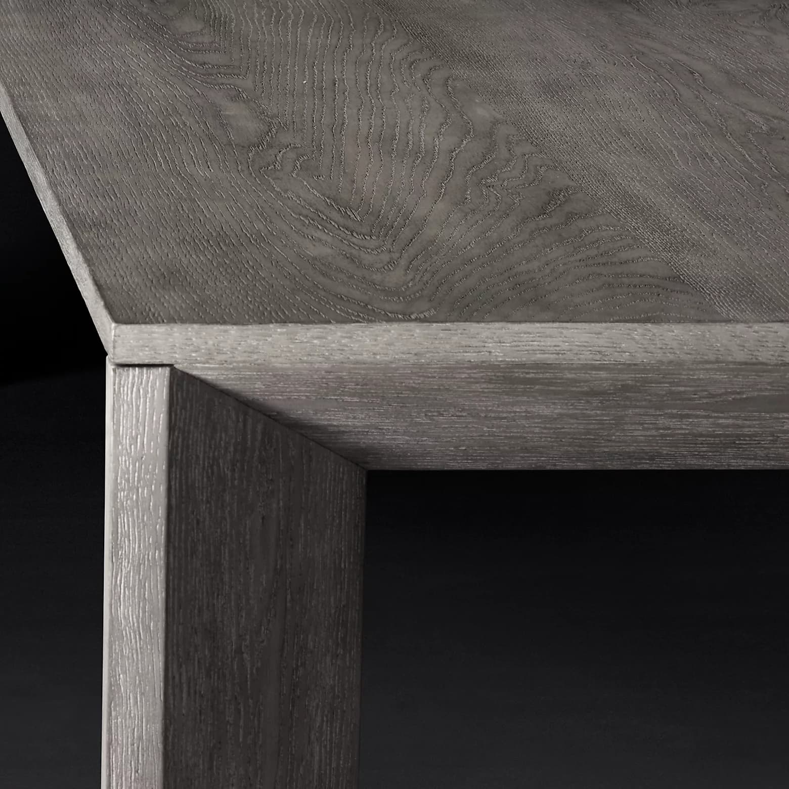 Industrial Pine Wood Dining Table Rectangle Kitchen Wooden Table with 4 Legs - image 7
