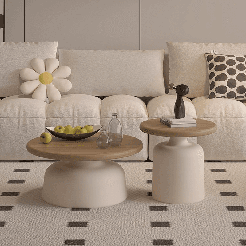 Orbicular Lumber Board Game Coffee Table for Home Use - image 8