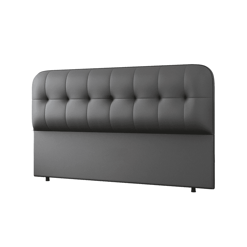 Simplistic Style Panel Headboard with No Distressing, Piled Tufted Rectangular Shape for Queen/Full/Twin XL Bed, Sponge Upholstery, Standard Height - image 3