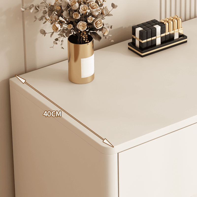 White Trendy Timber Console Dresser/Semainier with 6/8/3 Drawers in Horizontal/Vertical Orientation - image 8