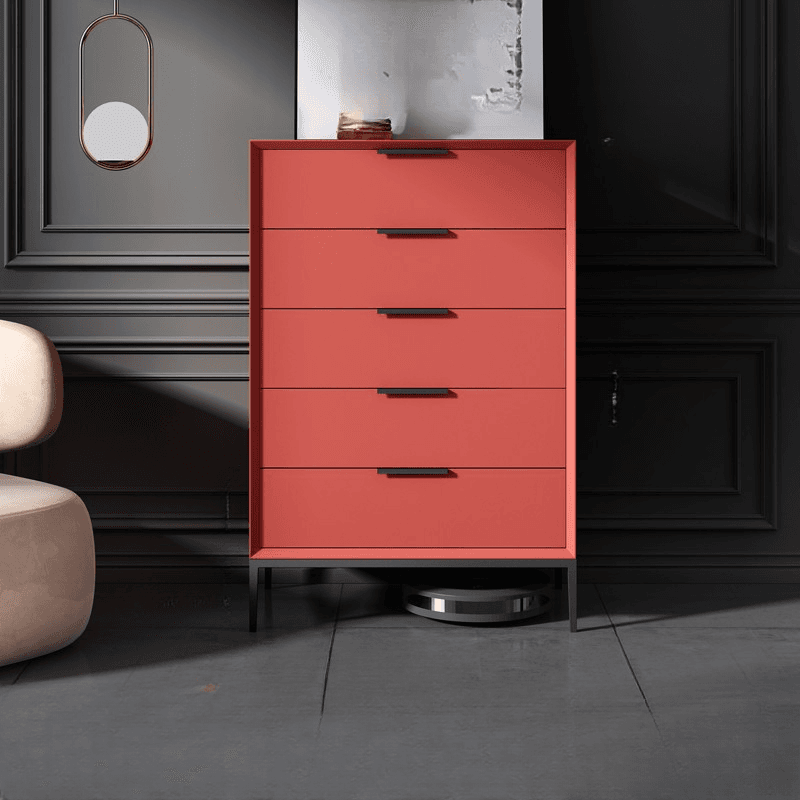 Modern Solid+Engineered Wood 5 Tiers/3 Tiers/4 Tiers Double Dresser/Semainier/Bachelor Chest - image 6