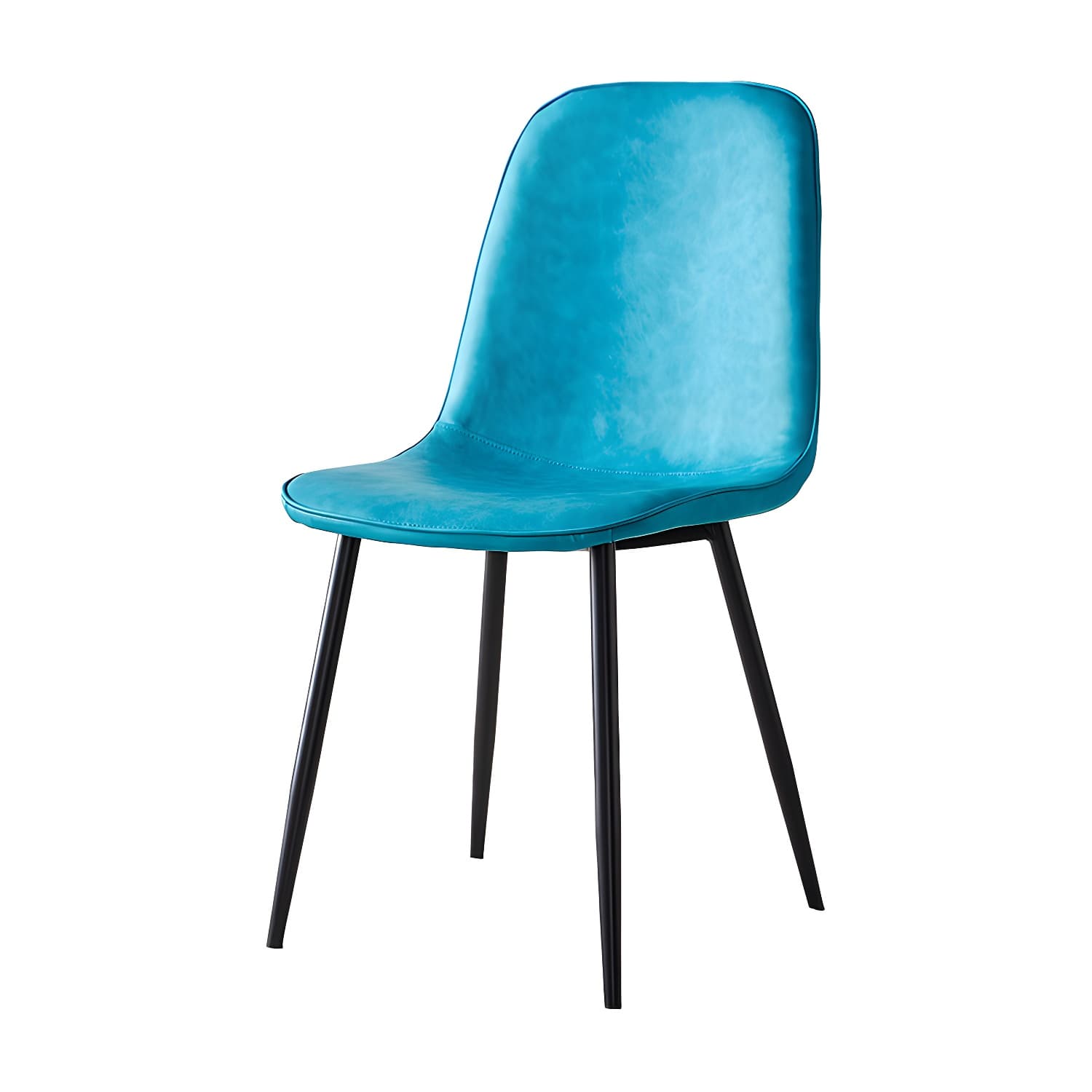 Upholstered Armless Dining Chairs Home Side Chairs with Metal Legs (Set of 2) - image 17
