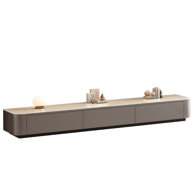 Casual Sintered Stone Cabinet Storage TV Stand for Sitting Room, 4-Drawer/3-Drawer - image 11