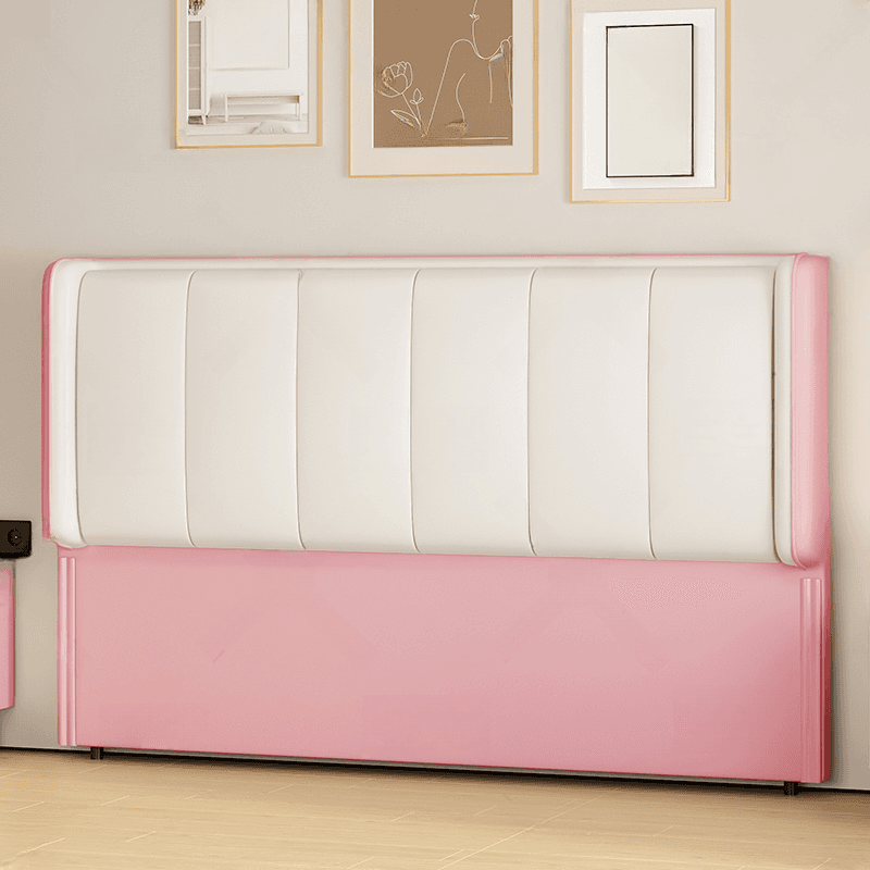 Art Deco Style Panel Headboard in Timber with No Distressing, Rectangle Shape for King/Queen/Full Bed, Featuring Sponge Upholstery and Standard Height - image 9