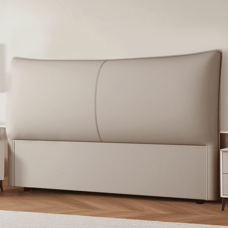 Simplistic Style Panel Headboard in Pine Wood with No Distressing, Rectangular Shape for Queen/Full/Twin XL Bed, Featuring Sponge Upholstery and Standard Height - image 4