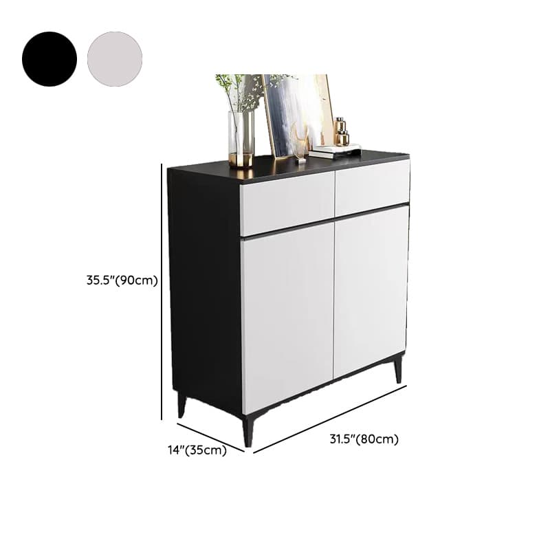 Versatile Sideboard with 2/3 Drawers, Closet Cabinet, Standard/Narrow/Wide Sizes, 3/Two Internal Shelves, Drawer Storage, Manufactured Wood/Stone Countertop, and 4/2/3 Doors - image 18