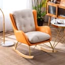 Upholstery Color Orange/White