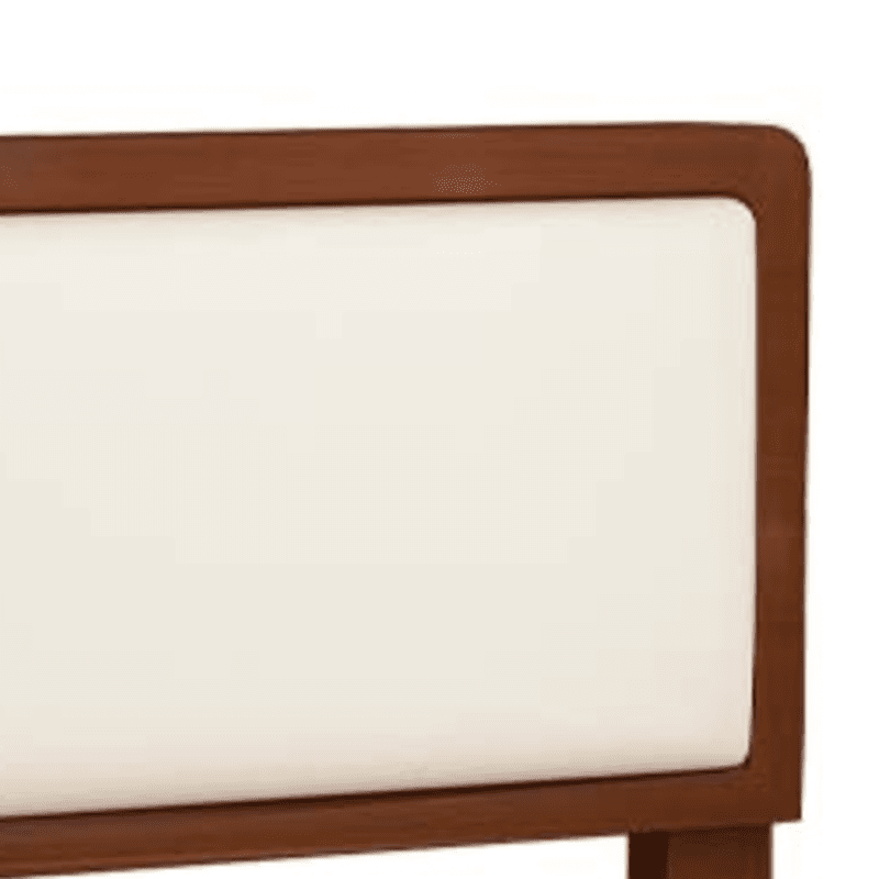Trendy Panel Headboard in Natural Wood with No Distressing, Rectangle Shape for King/Queen/Full Bed, Featuring Sponge Upholstery and Standard Height - image 7