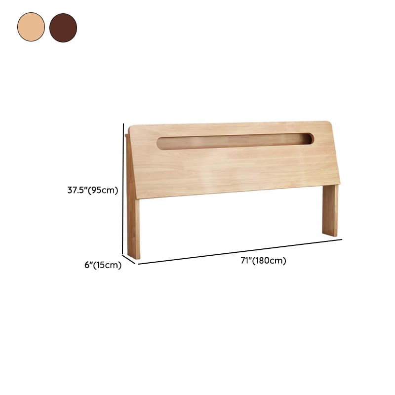 Trendy Panel Headboard in Natural Wood with No Distressing, Rectangle Shape for King/Queen/Full Bed, Featuring Sponge Upholstery and Standard Height - image 10