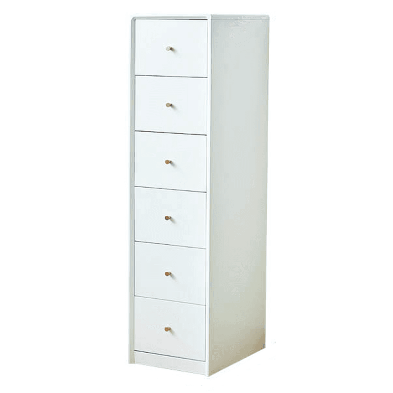 Minimalist Natural Wood Bachelor Chest with 6 Drawers, Vertical Orientation - image 18