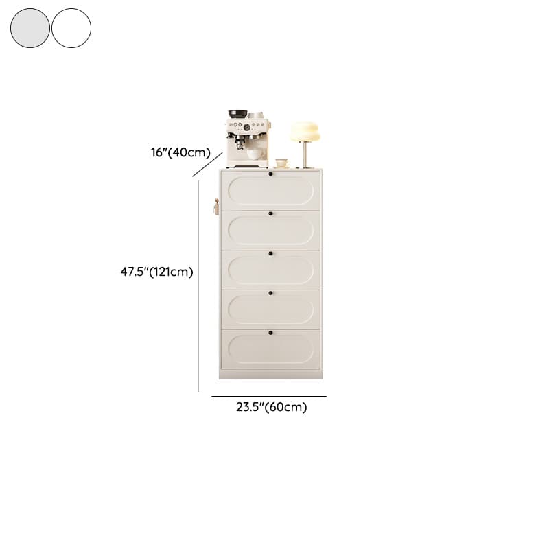 Simplistic Steel Lingerie Chest in Vertical Orientation - image 21
