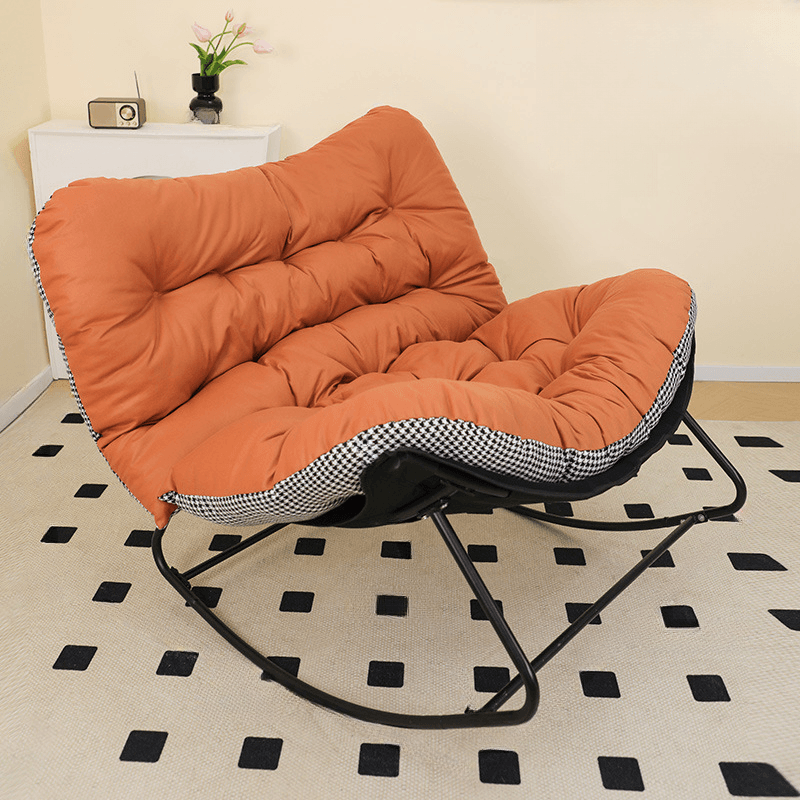 2 Person Rocking Chair Couch with Rear Back and Stationary - image 8