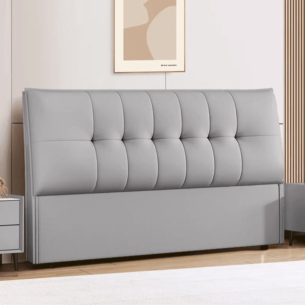 Modish No Distressing Button-tufted Panel Headboard in Rectangle Shape for King/Queen/Full Bed with Sponge Upholstery Fill and Standard Height - image 4