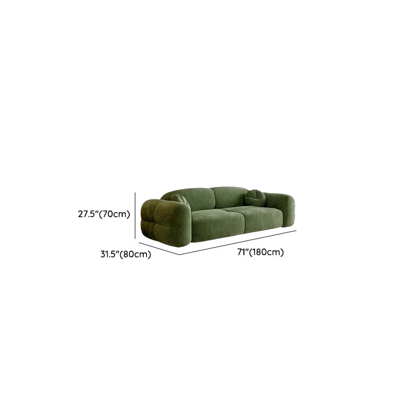 Versatile Black/Light Gray/Sage Standard Sofa/Loveseat with Arm and Concealed Support - image 16
