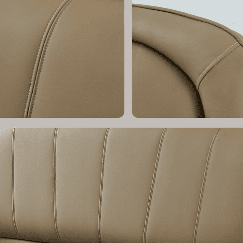 Free-standing Standard Standard（36-55“） Rectangle Full(54"W x 75"L) Panel Headboard With Legs, Sponge Filing and Wood Frame - image 9