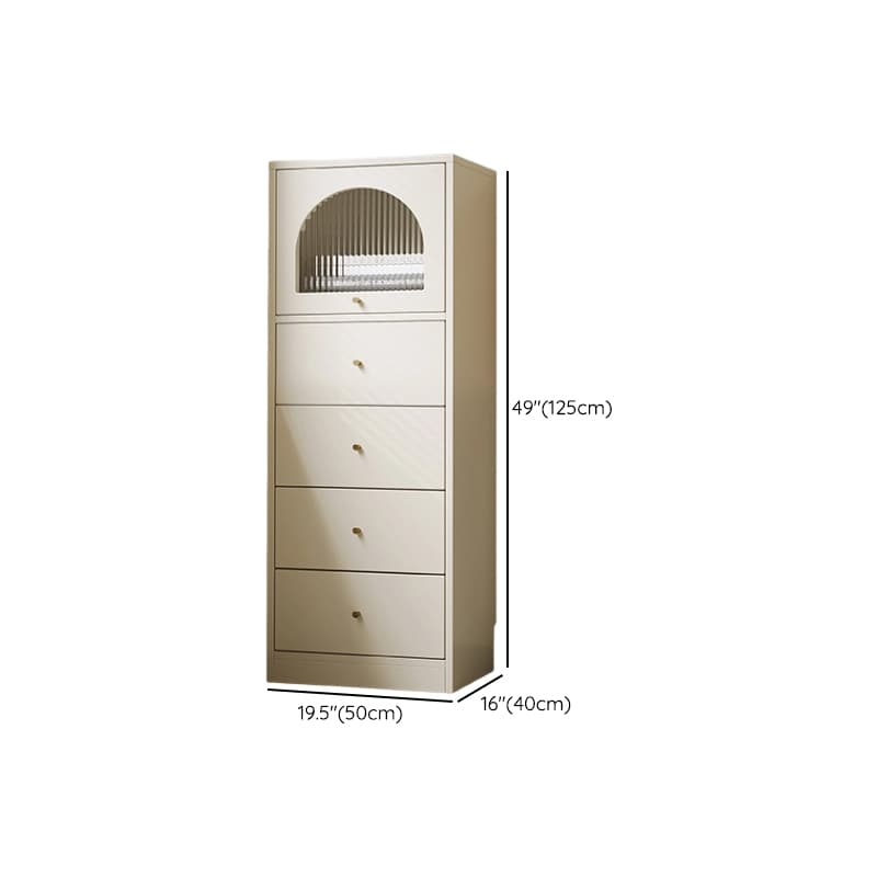Casual Style Combo Dresser with Shelves for Sleeping Quarters - image 13