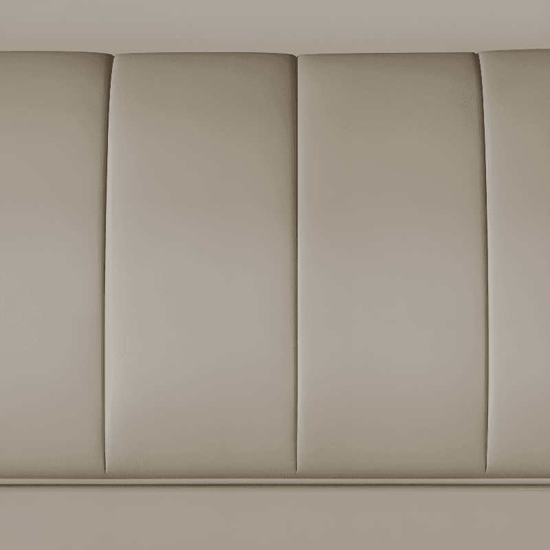 Trendy Panel Headboard in Natural Wood with No Distressing, Rectangle Shape for Queen/Full Bed, Featuring Sponge Upholstery and Standard Height - image 10