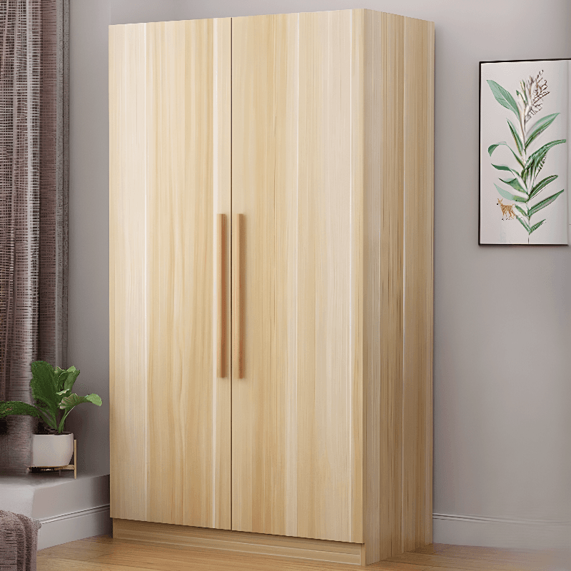 Modern Timber Detached Wardrobe with Soft Close Drawer, Soft Close Door, Interior Shelves & Clothing Rod