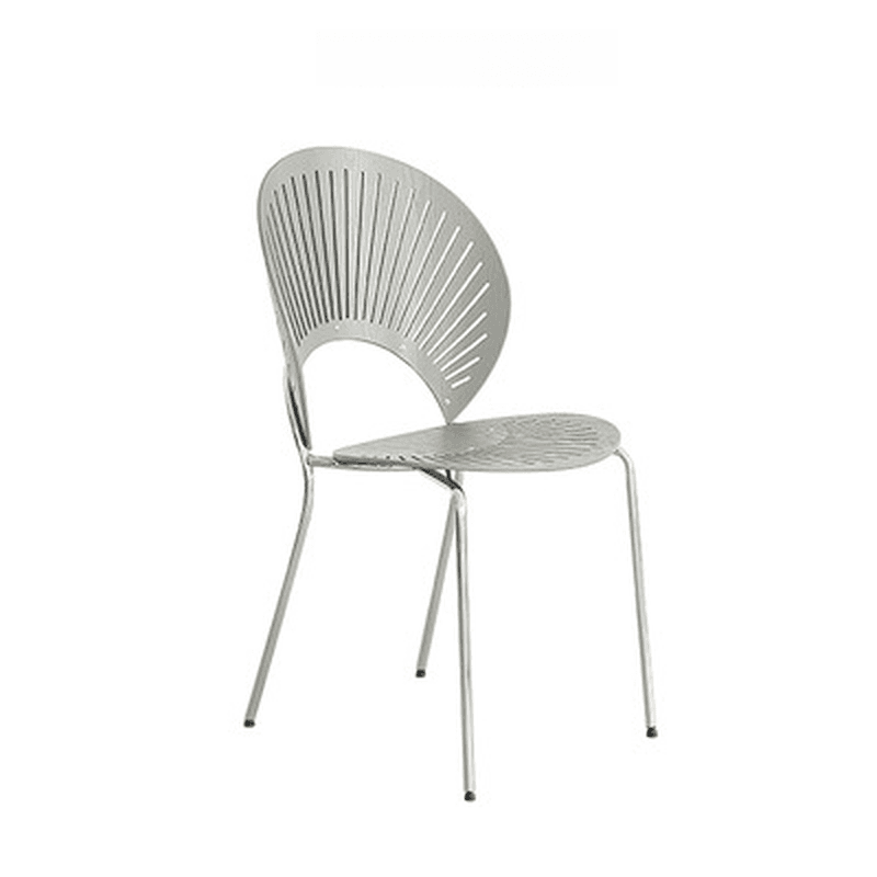 Dining Room Sturdy Side Chair with Outlined Frame and Foot Pads - image 26