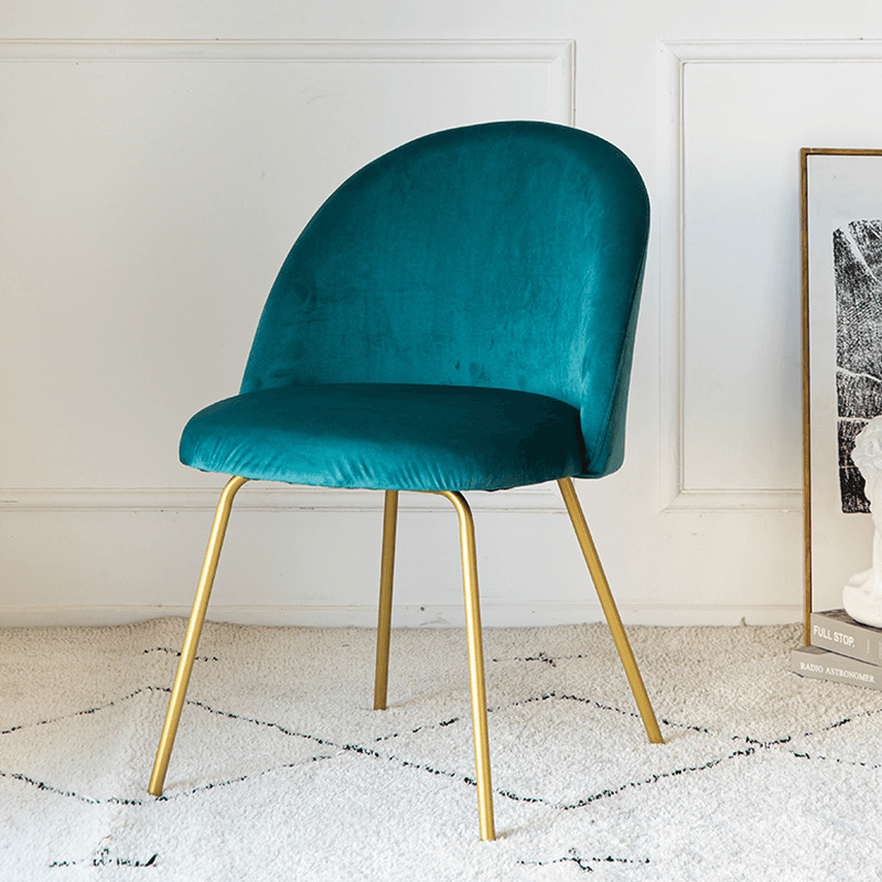 Unwavering Textile Upholstered Side Chair with Solid Back and Foot Pads for Dining Room in a Lavish Style - image 19