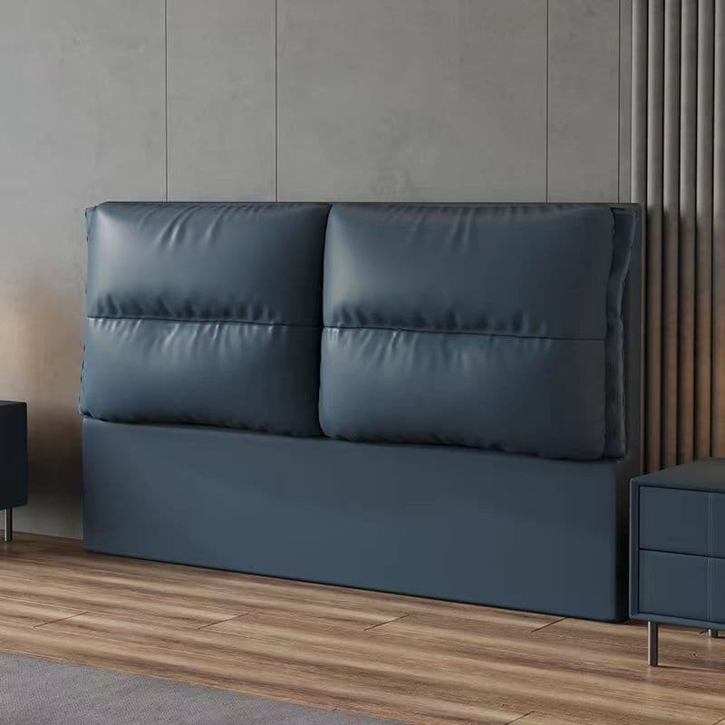 Trendy Panel Headboard in Laminate with No Distressing, Rectangle Shape for King/Queen/Full Bed, Featuring Sponge Upholstery and Standard Height