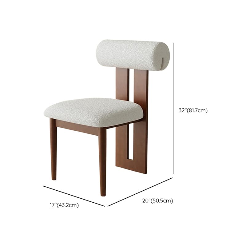 Casual Ash Side Chair with Slatted Back and Upholstered Seat - image 29