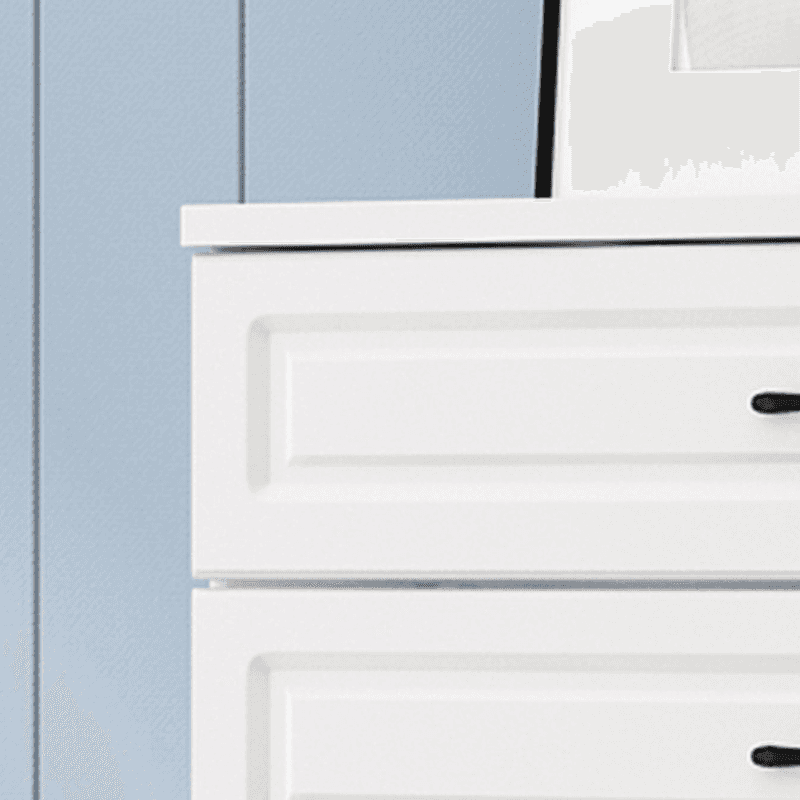Simple Vertical/Horizontal Chalk Bachelor Chest in Wood with 3 Drawers/5 Drawers/6 Drawers - image 4