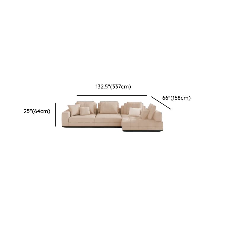 L-Shape Corner Sectional for 5 Person with Button-tufted Detail - image 12