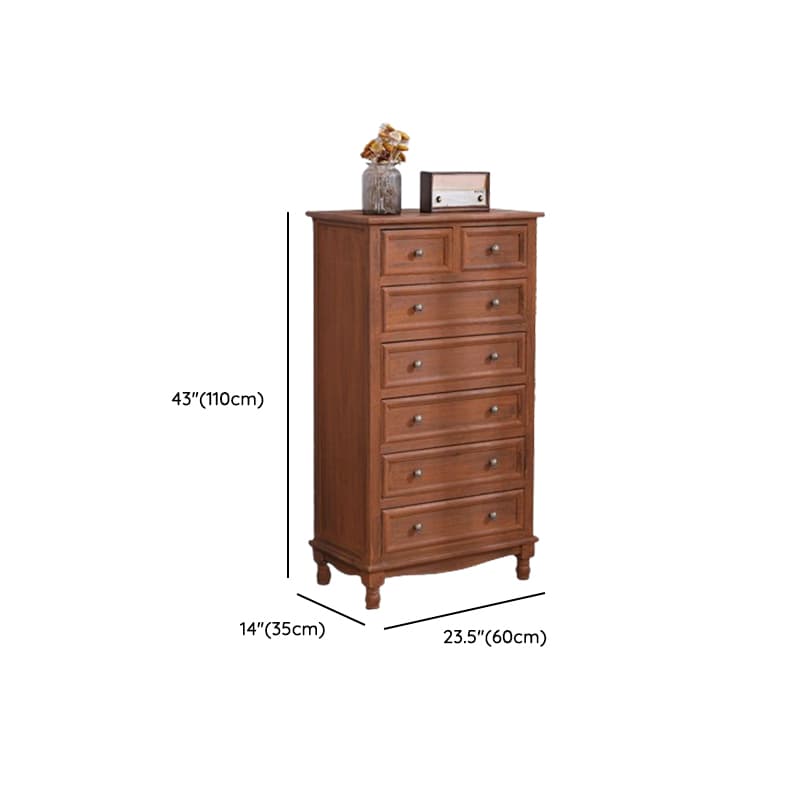 Traditional Wood Server in Espresso with 3 Drawers/4 Drawers/6 Drawers, Cabinet & One Internal Shelf/2 Shelves Included/Not Included - image 17