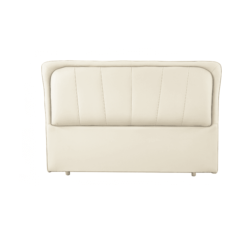 Free-standing Standard Standard（36-55“） Rectangle Full(54"W x 75"L) Panel Headboard With Legs, Sponge Filing and Wood Frame - image 3