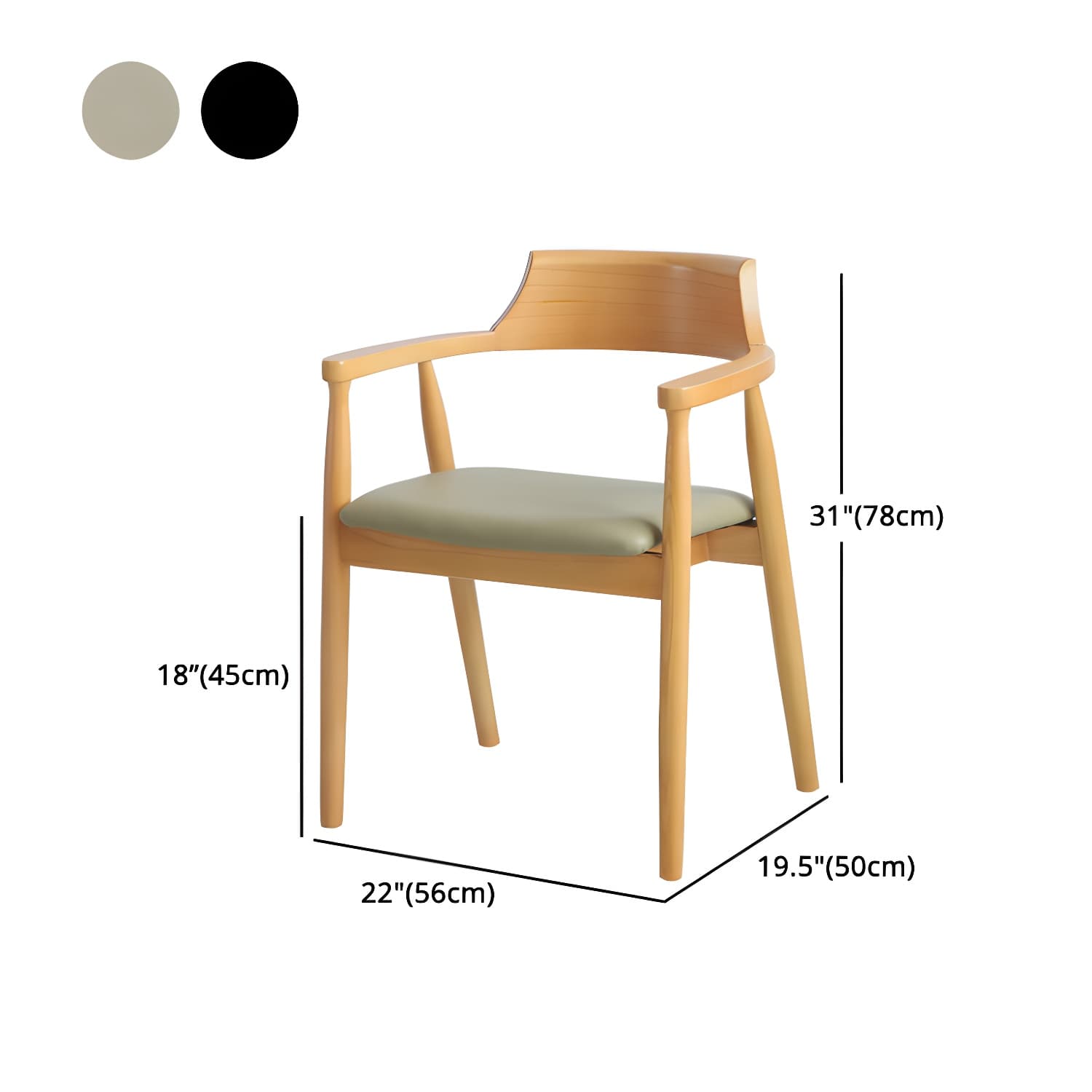 Modern Rectangle 1/2/5/7 Pieces Dining Set Solid Wood Dining Table with Chairs - image 15