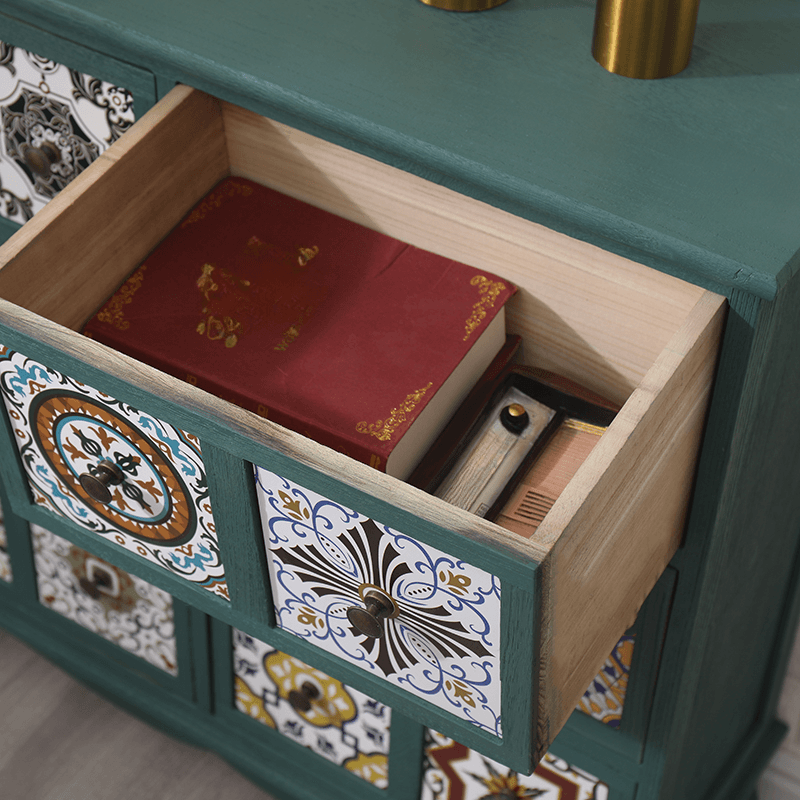 Shaker Style Independent Accent Chest with Weathered Wood - image 11