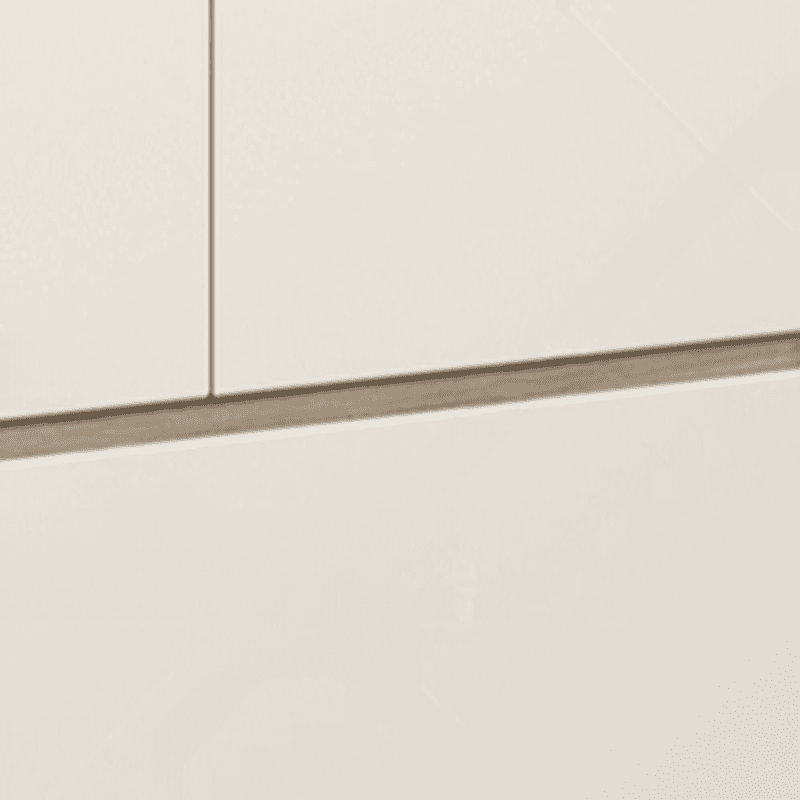 White Minimalist Manufactured Wood Wardrobe Closet with 2 Drawers, Soft Close Door, Interior Shelves, and Clothing Rod - image 5