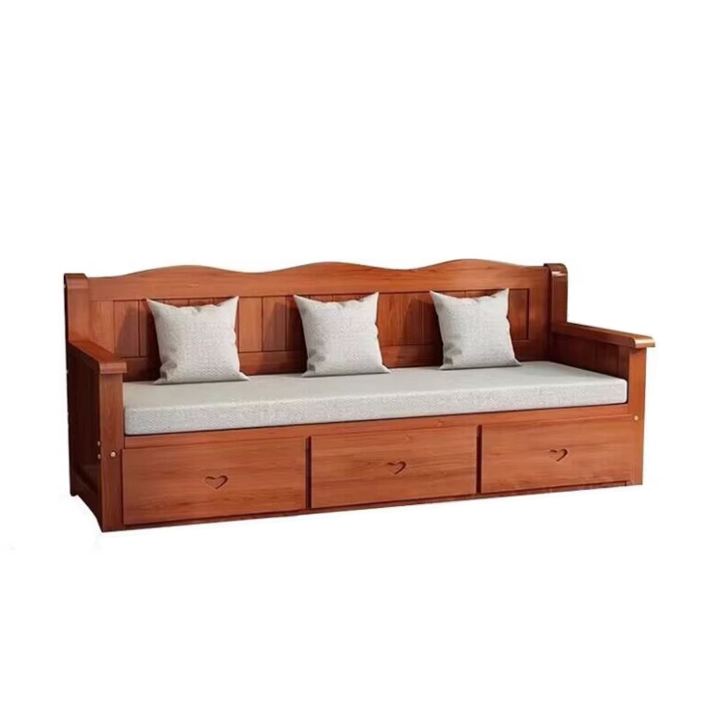 Gray Cotton and Linen Modern Sofa with Storage and Foam Cushioning - image 10