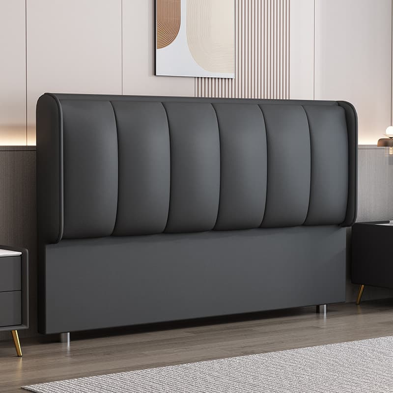 Casual Free-standing Standard King(76"W x 80"L)/Queen(60"W x 80"L)/Full(54"W x 75"L) Panel No Distressing With Legs in Wood and Sponge
