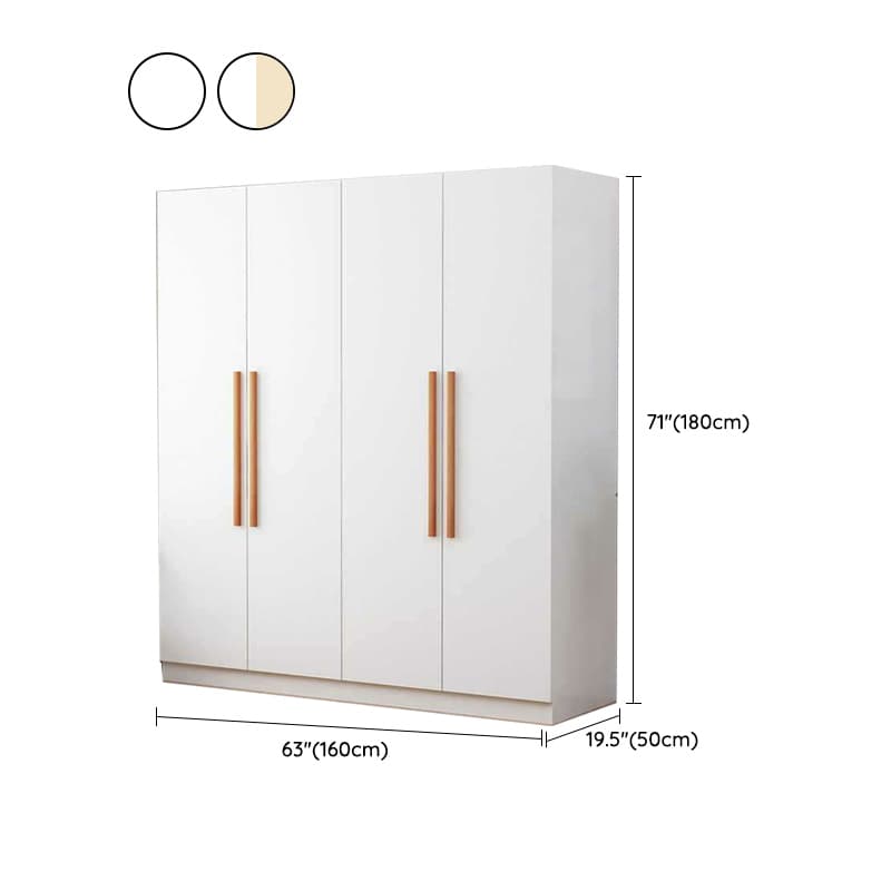 Modern Manufactured Wood Cabinet Armoire with Interior Shelves, Clothing Rod and Soft Close Door - image 16
