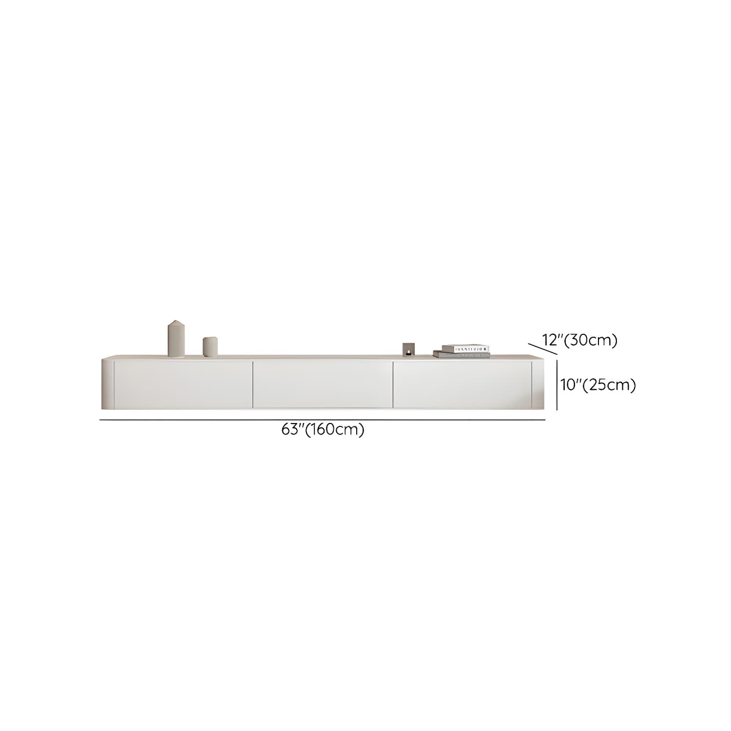 White Wood TV Stand with 2-4 Drawers for Modern Entertainment Centers - image 12