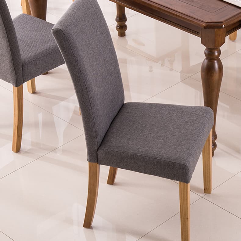 Framed Stable Parsons Side Chair with 4 Legs and Foot Pads in an Old School Style, Tufted Back Included/Not Included - image 16