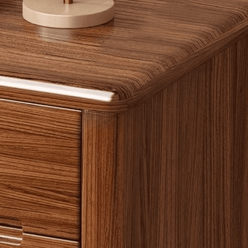 Art Deco Drawer Storage Nightstand with 6 Drawers/5 Drawers/9 Drawers and Lumber Tabletop - image 5