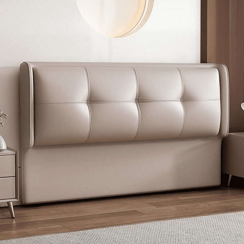 Simplistic No Distressing Queen(60"W x 80"L)/Full(54"W x 75"L)/Twin XL(38"W x 80"L) Standard（36-55“） Rectangular Button-tufted Panel Headboard with Sponge Filling