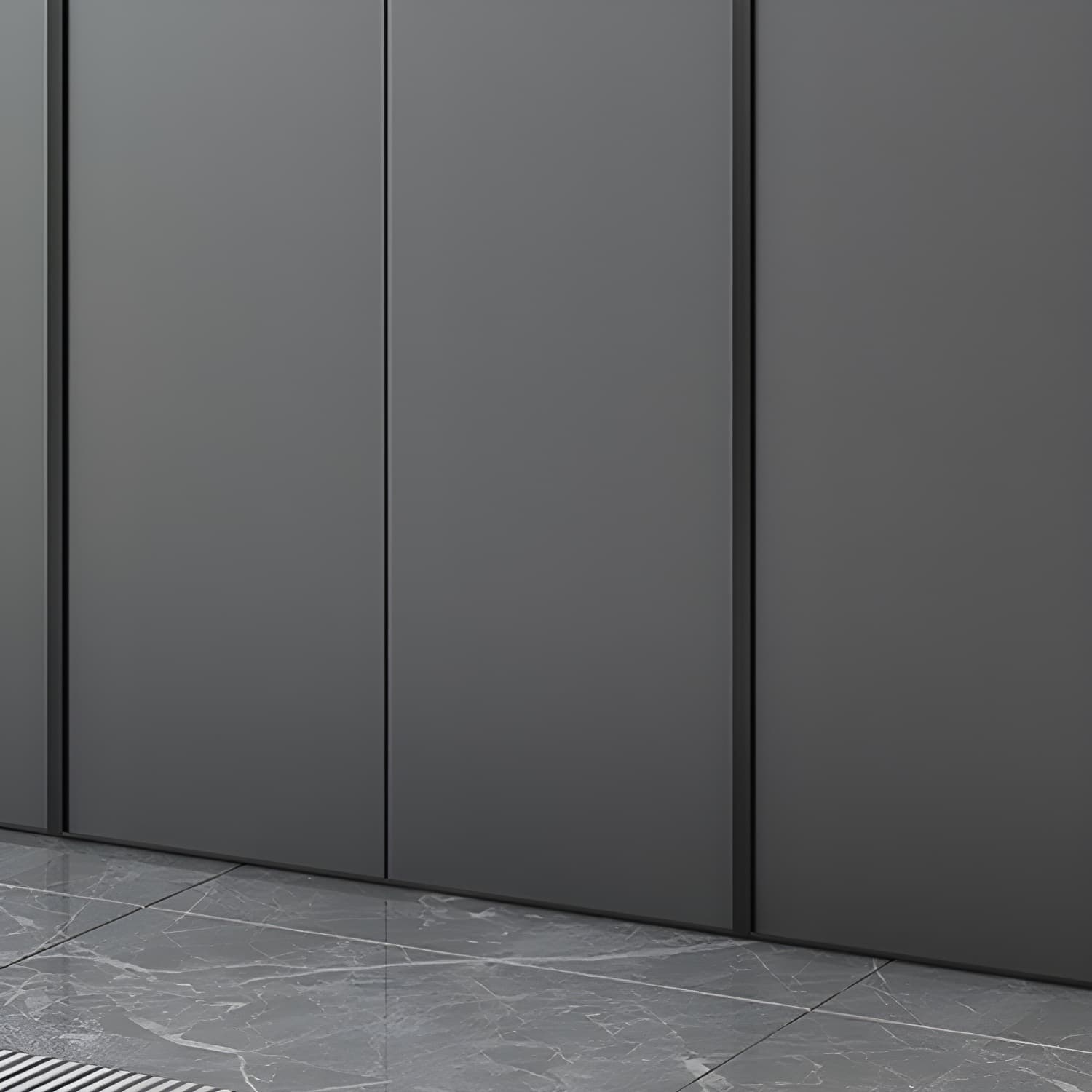 Black Wardrobe Armoire with Garment Rod Wood Wardrobe Closet - image 7