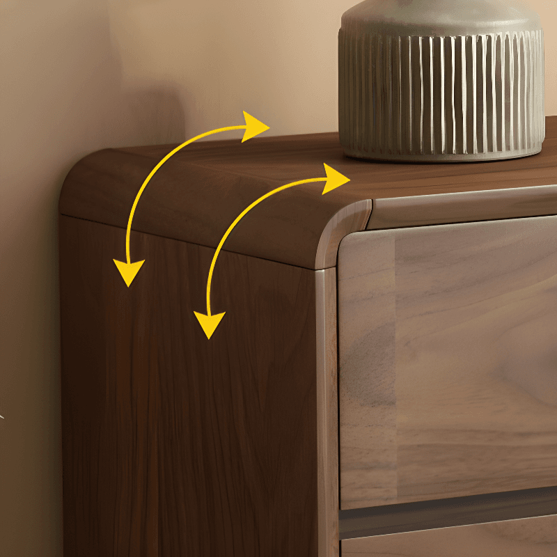 Trendy Sepia Bleached Wood Horizontal/Vertical Console Dresser/Semainier with 9 Drawers/5 Drawers/6 Drawers - image 5