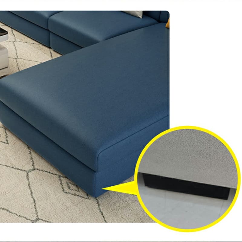 Modern L-Shaped Left Orientation Sectional Sofa in Large Size - image 11