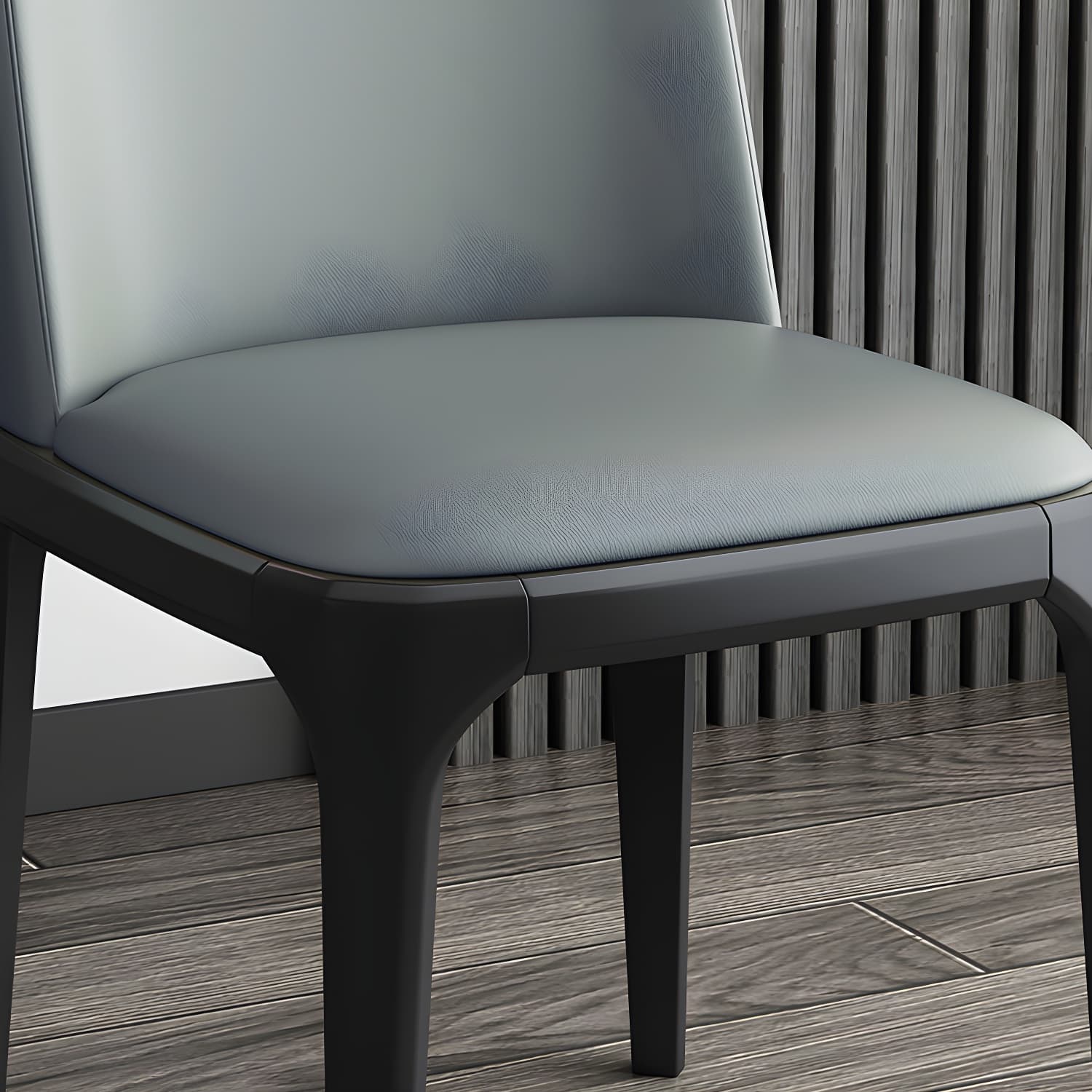 Modern Style Parsons Chairs Faux Leather Dining Chair for Dining Room - image 25