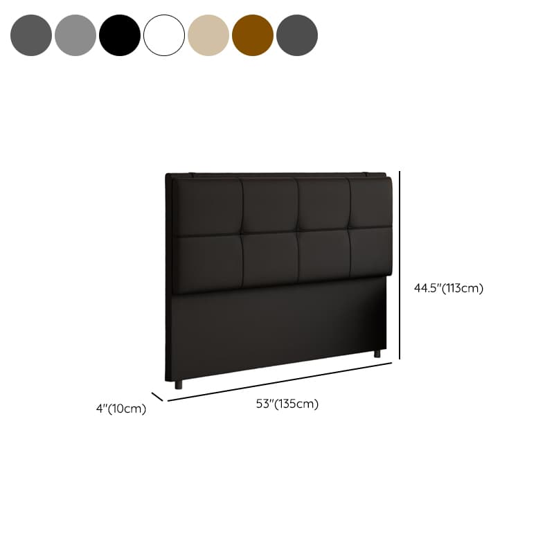 Art Deco Style Panel Headboard in Pine Wood with No Distressing, Rectangle Shape for Twin/King/Queen Bed, Featuring Sponge Upholstery and Standard Height - image 14