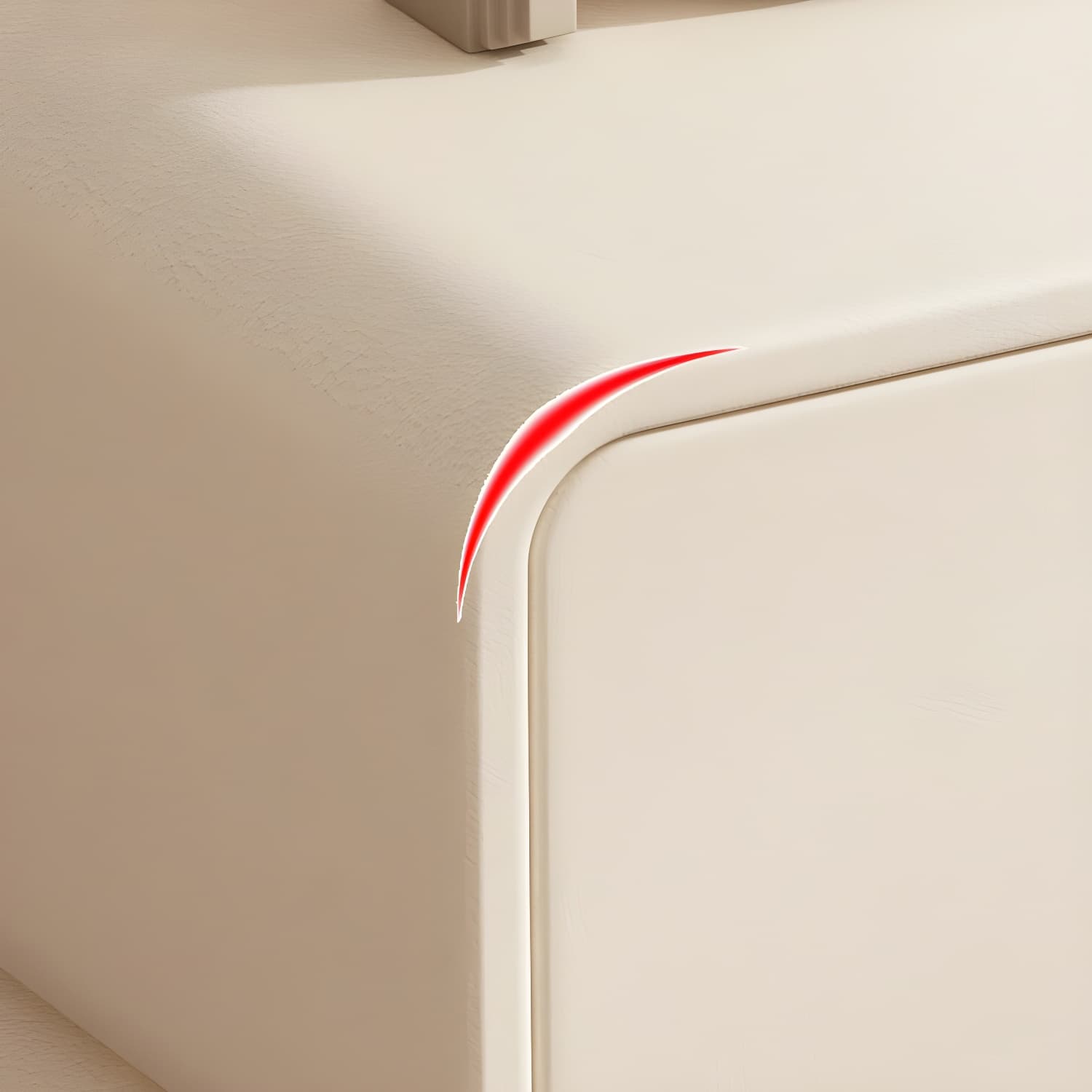 Modern Wood Drawer Storage Nightstand with 2 Drawers - Small Size - image 15