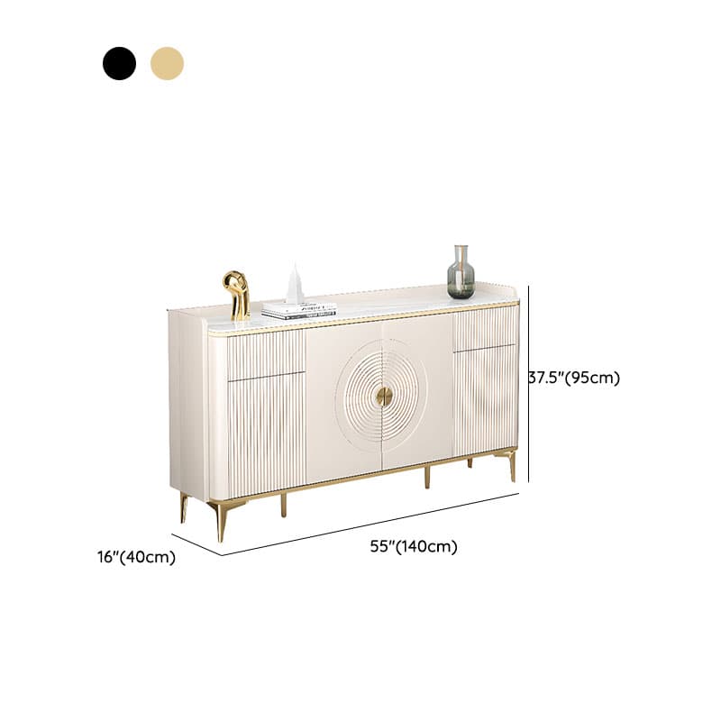 Art Deco Ground Sideboard/Server, Independent with Kitchen Tool Storage and Counter Slab - image 17