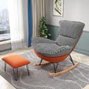 Color Orange Houndstooth